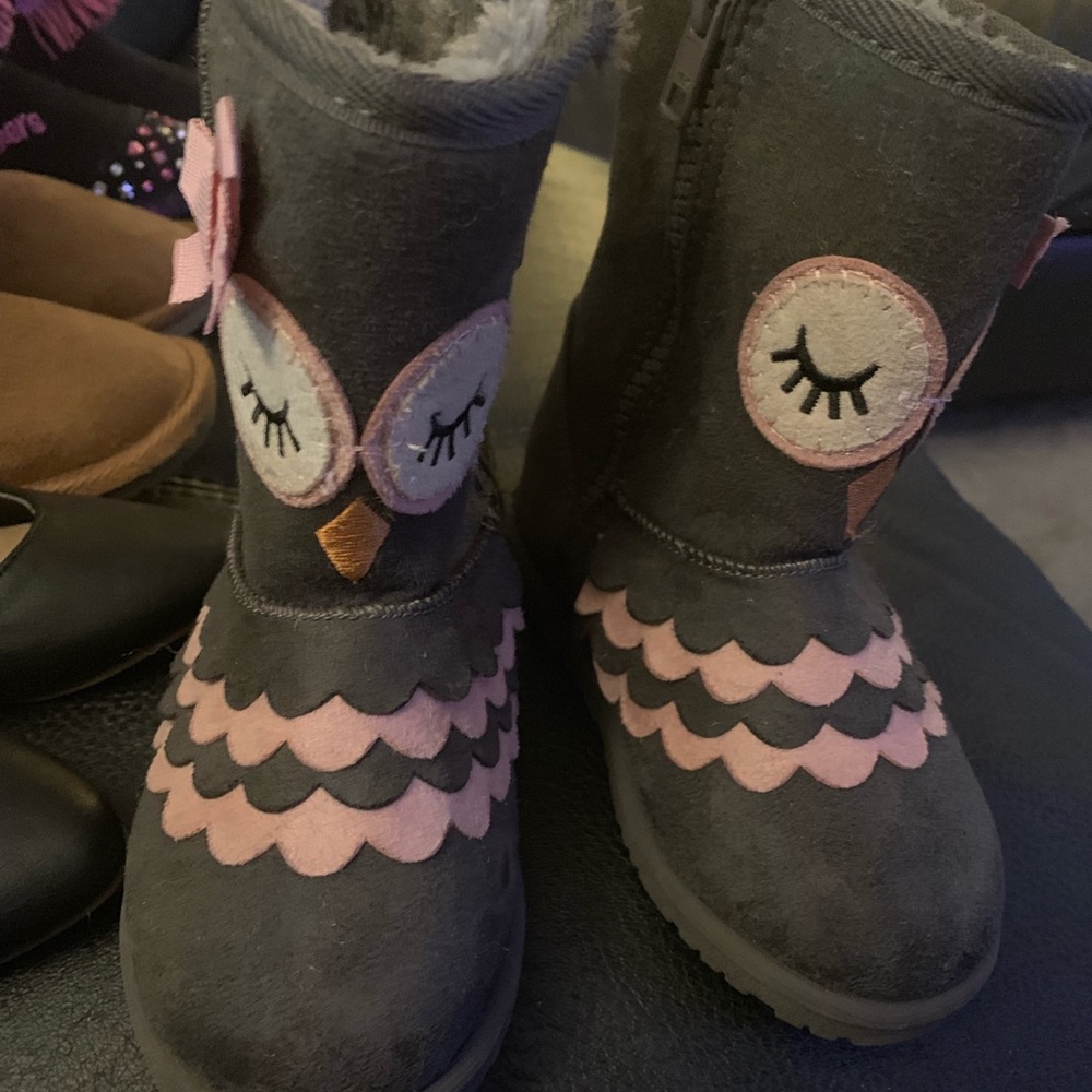 Adorable Toddler Owl Boots
